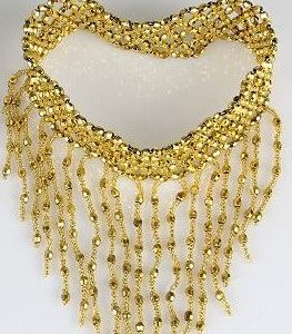 Choker - Belly Dance Dancing Jewelry Tassel Necklace