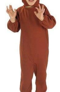 Curious George Costume - SIZE SMALL(3-4)