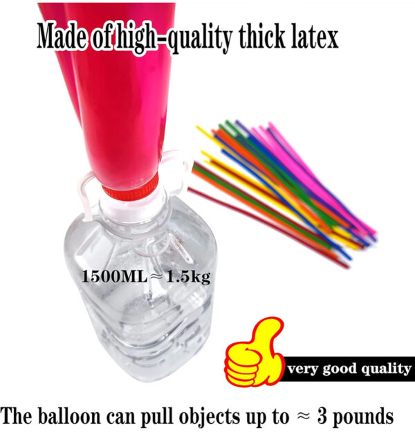 BALLOONS - 20pcs Qualatex 260Q Twisting Balloons - Image 4
