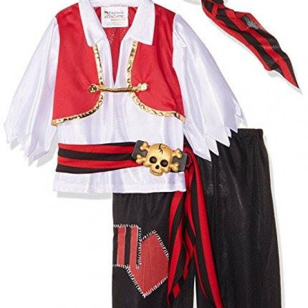 Little Boys’ Ahoy Matey Pirate Costume – SIZE SMALL(4-6)
