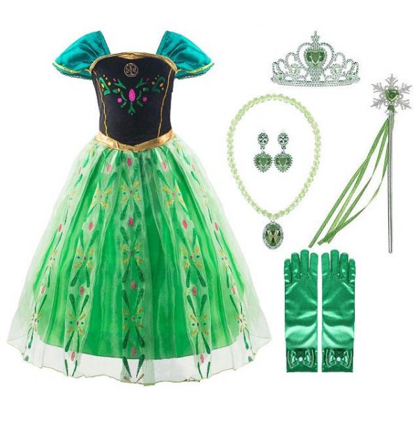 Disney's Frozen Deluxe Anna Princess costume Dress