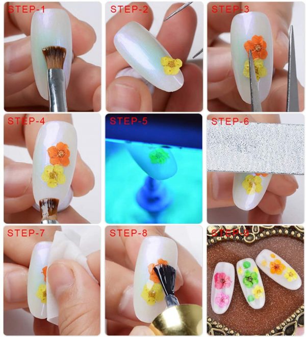Nail Art 3D Flower - Image 3