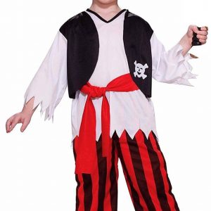 Pirate Boy Costume - SIZE CHD LARGE fits 7-9yrs