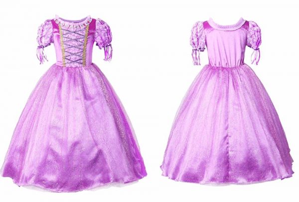 Princess Rapunzel Party Dress Costume - SIZE: 5 - Image 2