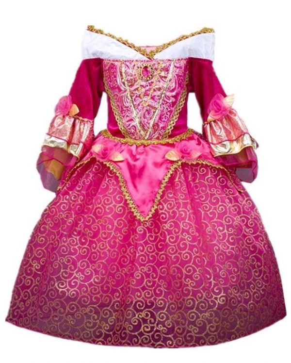 Sleeping Beauty Princess Aurora Girls Costume Dress - SIZE 9-10