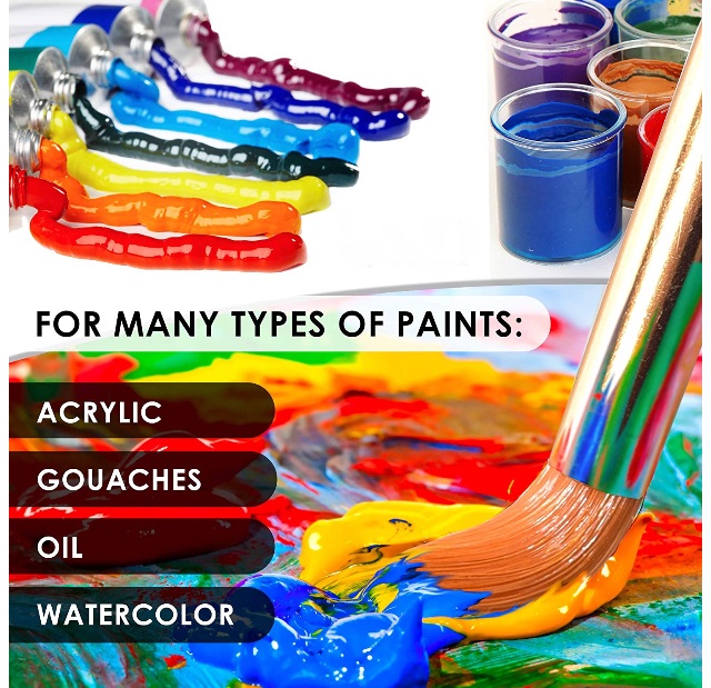 Acrylic Paint Brushes Set of 7 - Image 5