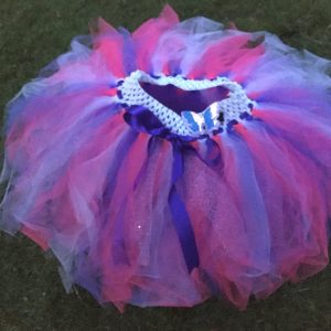 CUSTOM MADE Child tutu – Girls Soft Pink/Lilac/White Sparkle Tutu