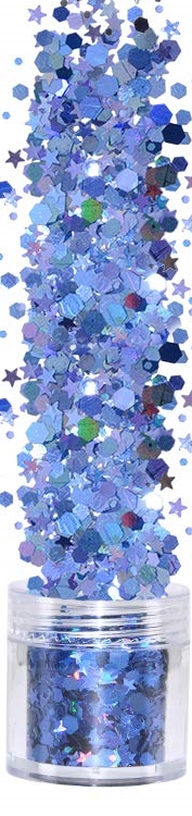 Holographic Chunky Glitter #2 - LIGHT BLUE 10g