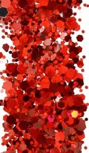 Holographic Chunky Glitter #2 - SYMPHONY RED/GOLD 10g