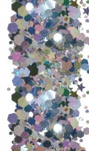 Holographic Chunky Glitter #2 - LASER SILVER 10g