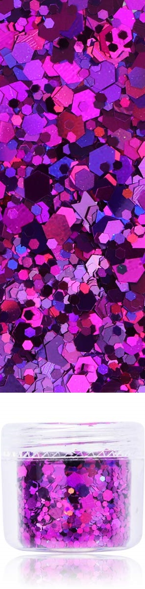 Holographic Chunky Glitter - PURPLE 10g