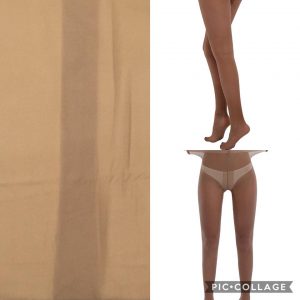 SKIN TONE TIGHTS - Women’s BEIGE Tights SIZE: LARGE