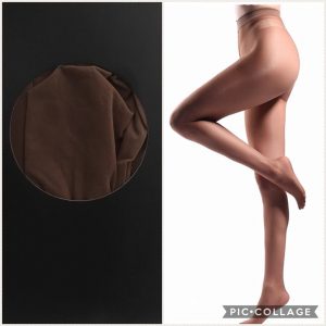 SKIN TONE TIGHTS - Women’s sheer BRONZE SILK TIGHTS