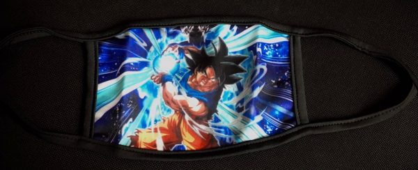 ANTI DUST Cotton Blend Black Anime Face Mask – DRAGON BALL Z – 7