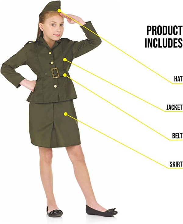 Career Day ARMY – Girls Army Costume - Image 2