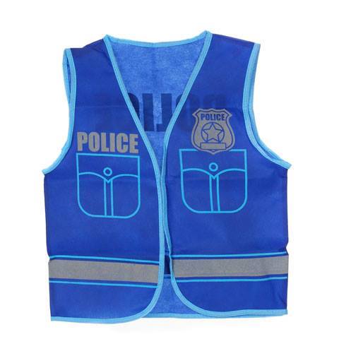 Career Day POLICE – KIDS Policeman Uniform Vest CHD SIZE 3-7yrs