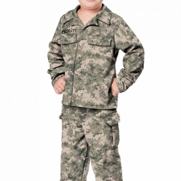 Career Day ARMY – Kids Child Soldier Costume