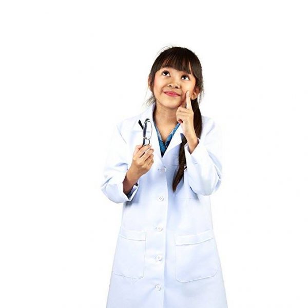 Career Day DOCTOR - Children's Lab Coat - WHITE