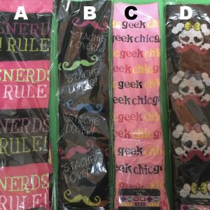 SOCKS - Knee-High NERD GEEK Socks