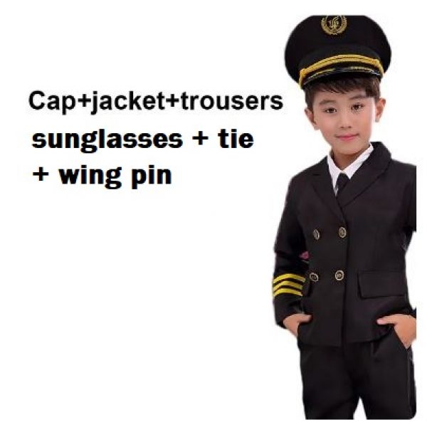 Career Day PILOT – Boys Deluxe Pilot Captain Costume