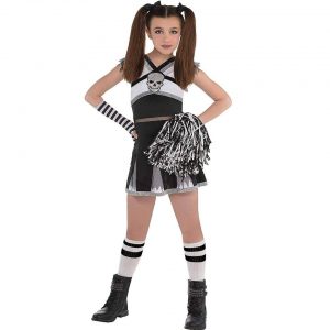 HALLOWEEN - Rah Rah Rebel Cheerleader Costume for Girls SIZE: MEDIUM