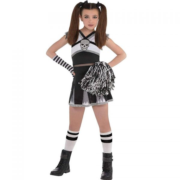 HALLOWEEN - Rah Rah Rebel Cheerleader Costume for Girls SIZE: MEDIUM