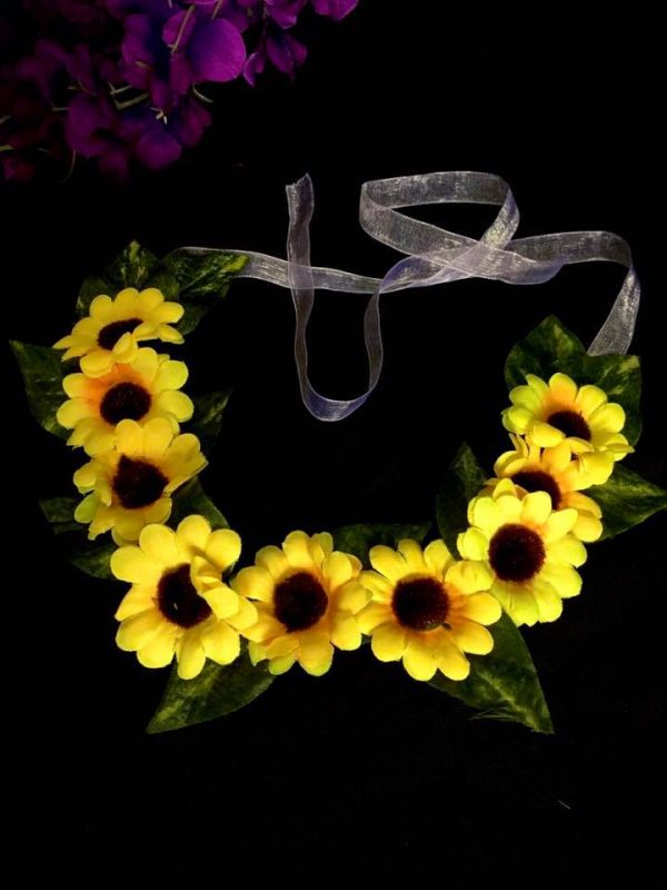 Sunflower Headband - CHD Floral Headband
