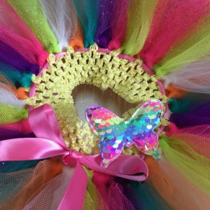 CUSTOM MADE Child tutu – Toddler Bright Colorful Sparkle Tutu