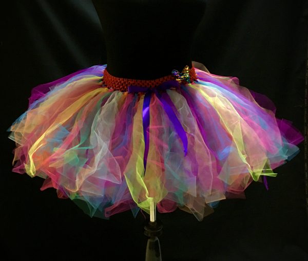 ADULT TUTU – CUSTOM MADE Adult Extra Fluffy Colorful Candy Sparkle Tutu