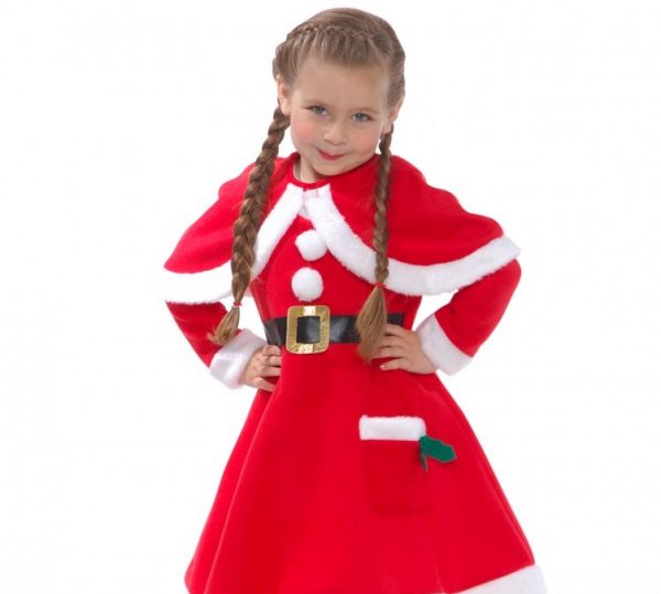 CHRISTMAS/NATIVITY COSTUMES - GIRLS - Mrs Claus/Santa’s Little Helper Christmas