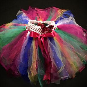 CUSTOM MADE Child tutu – Girls Soft Colorful Sparkle Tutu