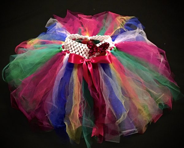 CUSTOM MADE Child tutu – Girls Soft Colorful Sparkle Tutu
