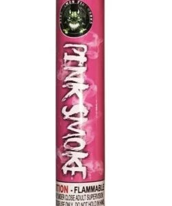 Colorful Effect SMOKE BOMB Cannister w/Wick - PINK