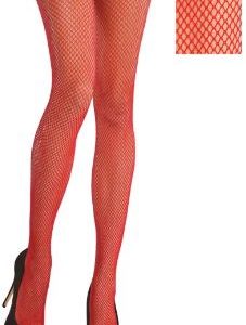Fishnet Stockings – RED