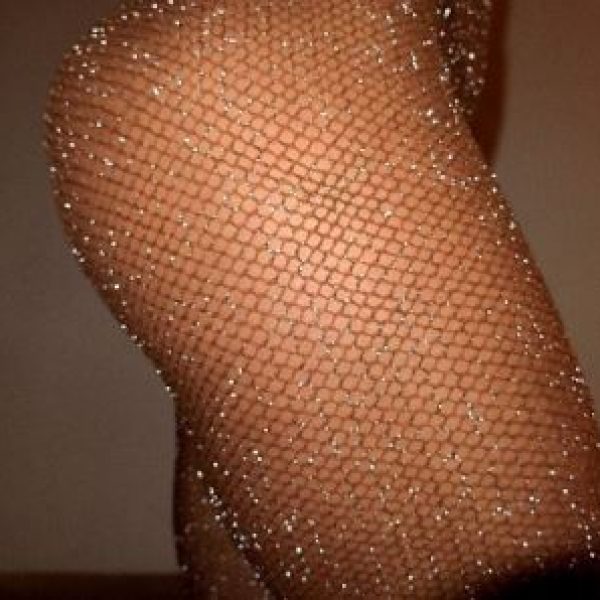 Fishnet Stockings GLITTER – CINNAMON