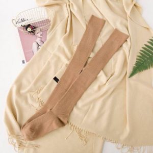 SOCKS – Over Knee - KHAKI