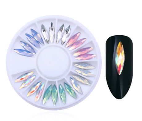 3D Nail Art Decoration Wheel Accessories  Pattern 2