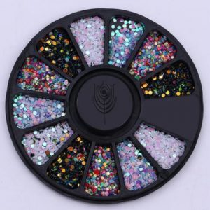 3D Nail Art Decoration Wheel Accessories  Pattern 3