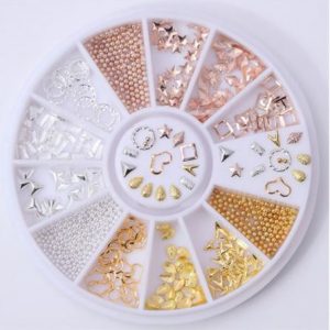 3D Nail Art Decoration Wheel Accessories  Pattern 4