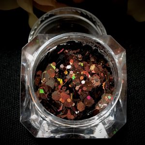 Holographic MIX Chunky Glitter - IRIDESCENT COFFEE