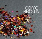 Holographic MIX Chunky Glitter - IRIDESCENT COFFEE - Image 2