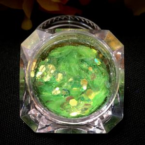 Holographic MIX Chunky Glitter - IRIDESCENT NEON GREEN