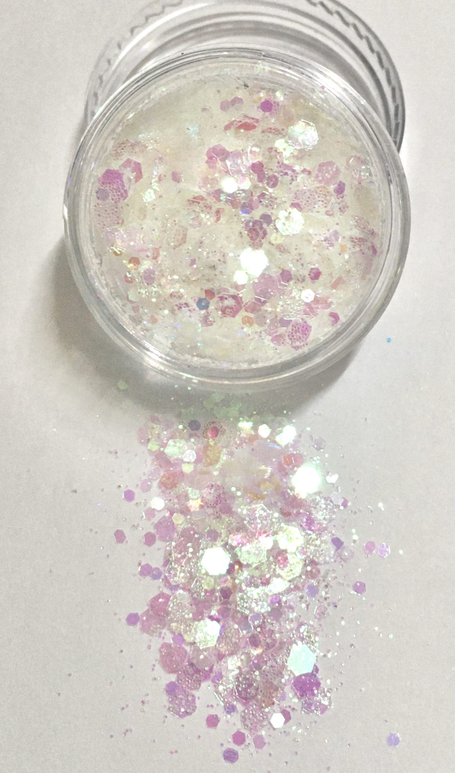 Translucent Pink Glitter Dust - #20