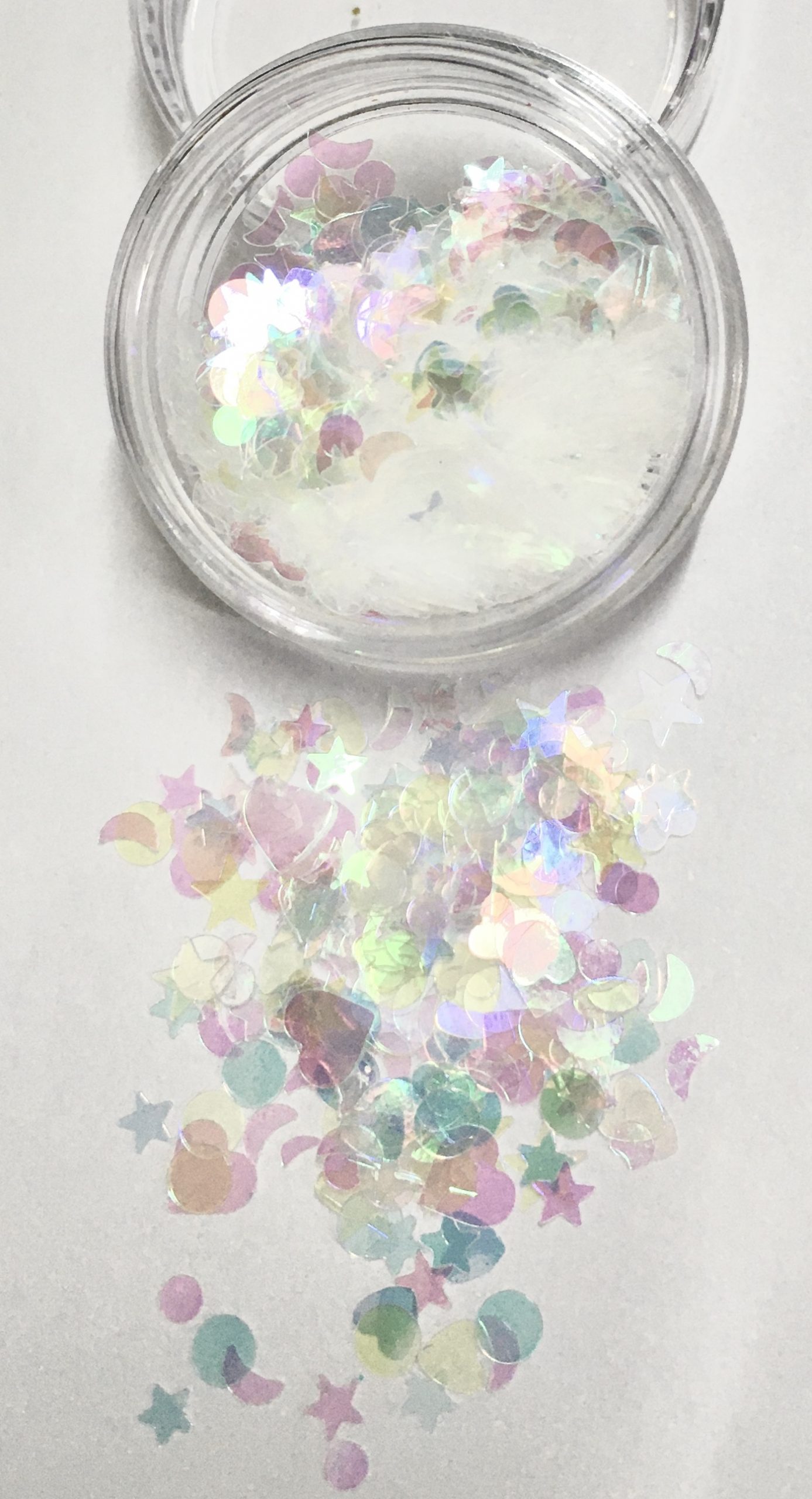 Translucent Shapes Glitter - #1