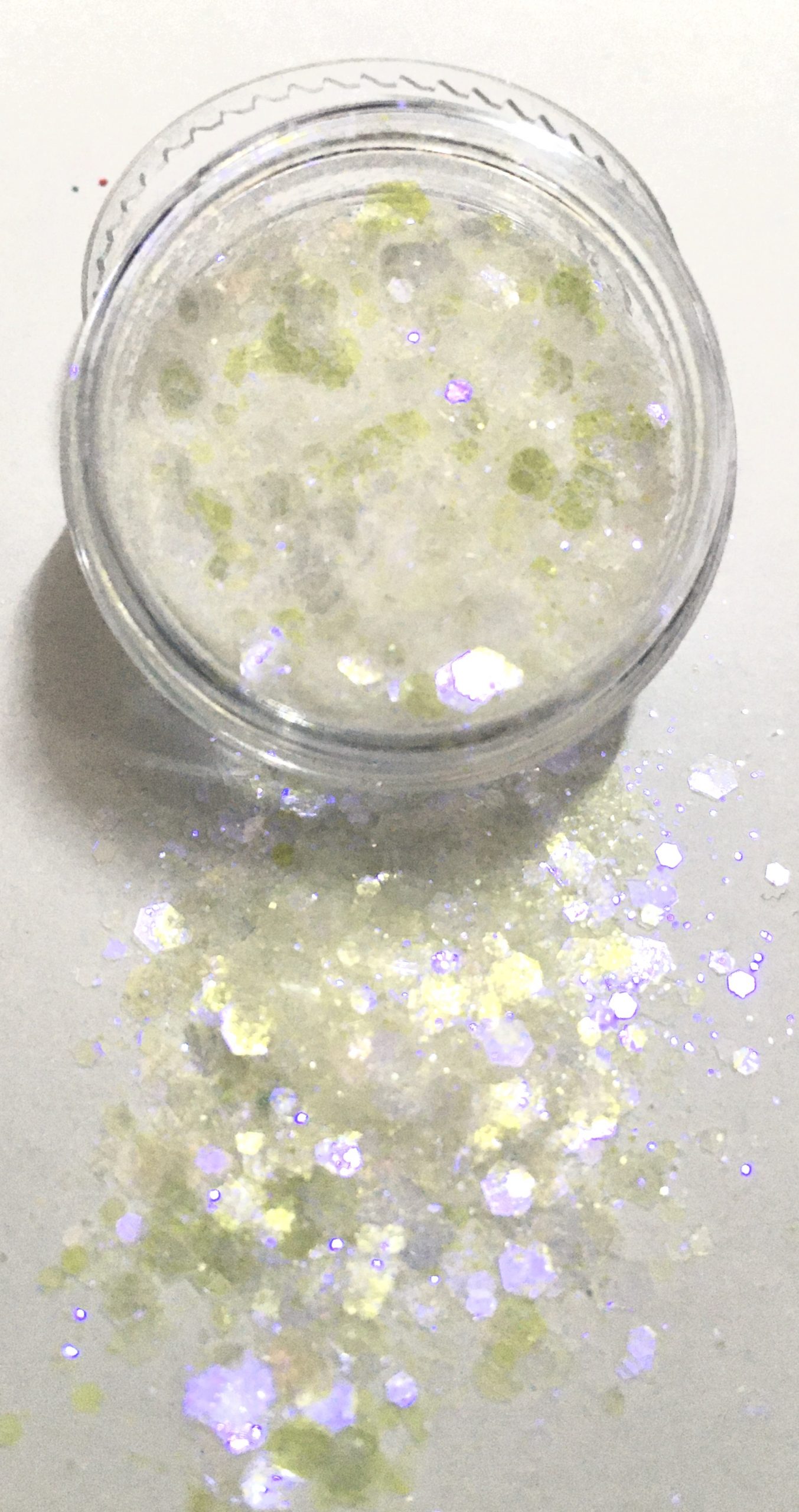 Translucent Glitter Yellow Dust - #22