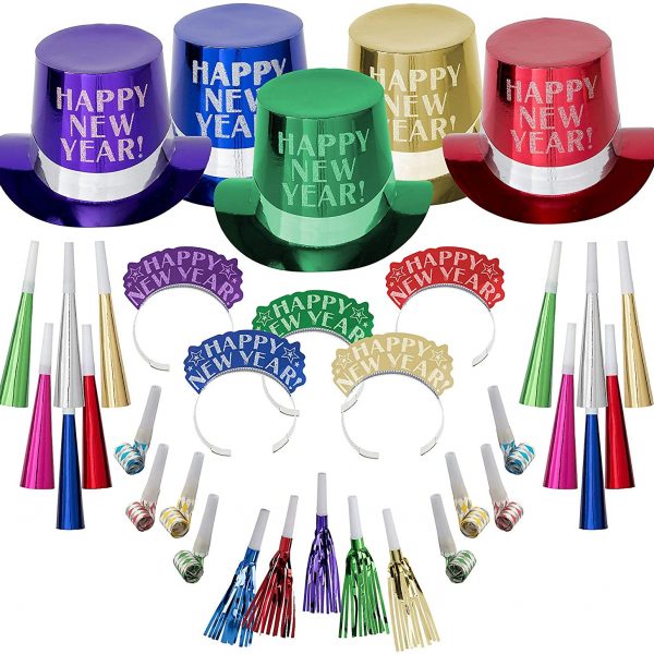 New Year’s Eve – Colorful Opulent Affair New Year’s Party Kit for 100