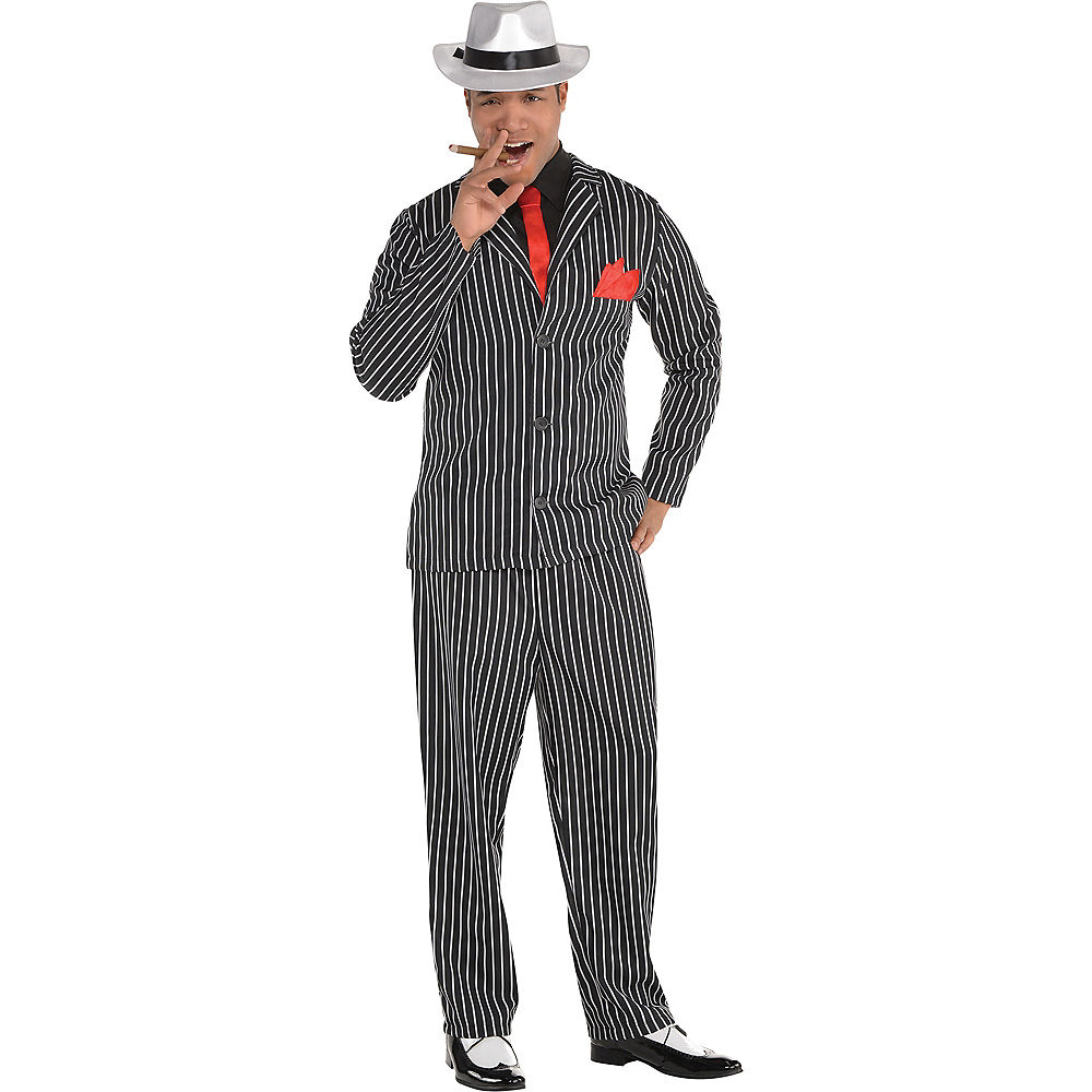 GANGSTER - Men's Mob Boss Costume  SIZE: LARGE