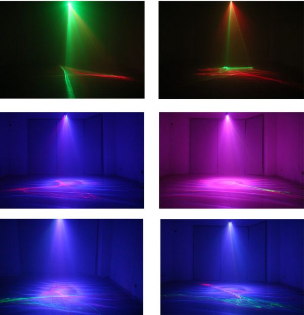 HALLOWEEN DECORATION - Mini Remote RG Aurora Laser Light Projector - Image 5