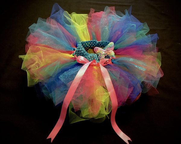 CUSTOM MADE Child tutu –  Baby Colorful Pastel Tutu