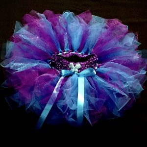 CUSTOM MADE Child tutu –  Baby Purple-Magenta Sparkle Tutu